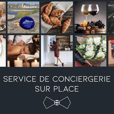 Appartement Montagnon - Les Suites Du Palais - Classe 4 Etoiles, Parking Prive, Vue Cathedrale, 3 Chambres, Primo C0Nciergerie Nevers Luaran gambar