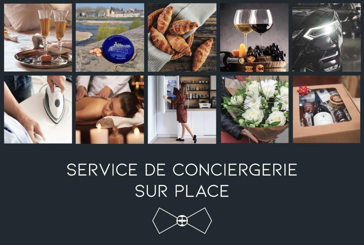 Appartement Montagnon - Les Suites Du Palais - Classe 4 Etoiles, Parking Prive, Vue Cathedrale, 3 Chambres, Primo C0Nciergerie Nevers Luaran gambar